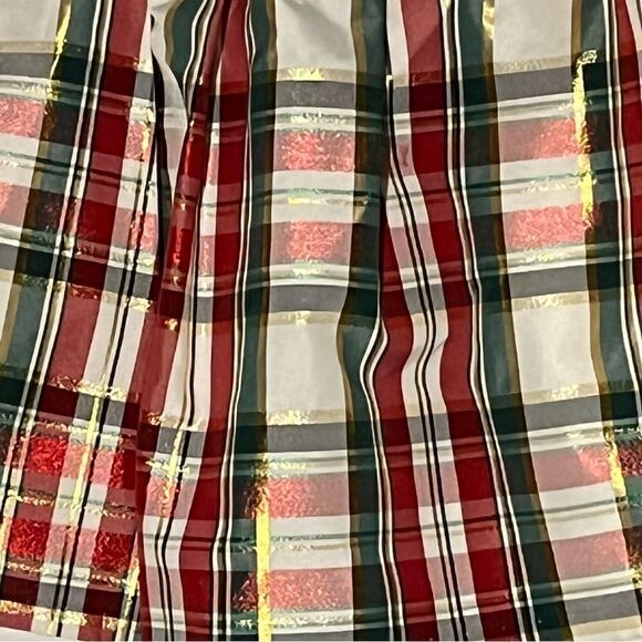 Kid's Bonnie Jean Plaid Holiday Party Dress - Picture 5 of 10